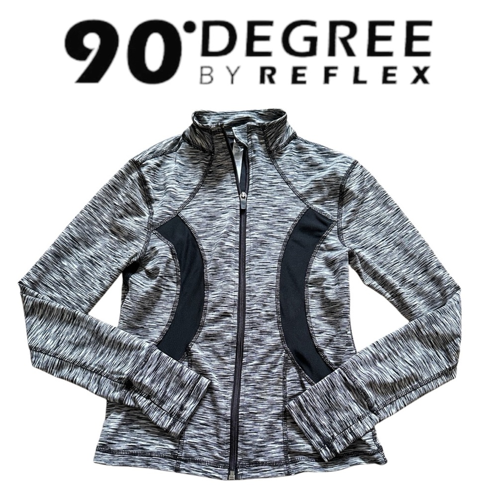 90 Degree Girls Active Zip-Up Sweater Size 10